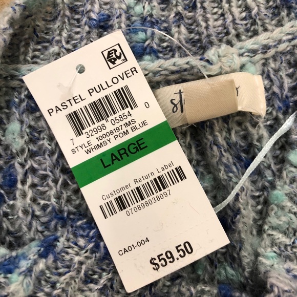 NEW Style & Co. V-neck Doloman-Sleeve Sweater - Picture 6 of 6